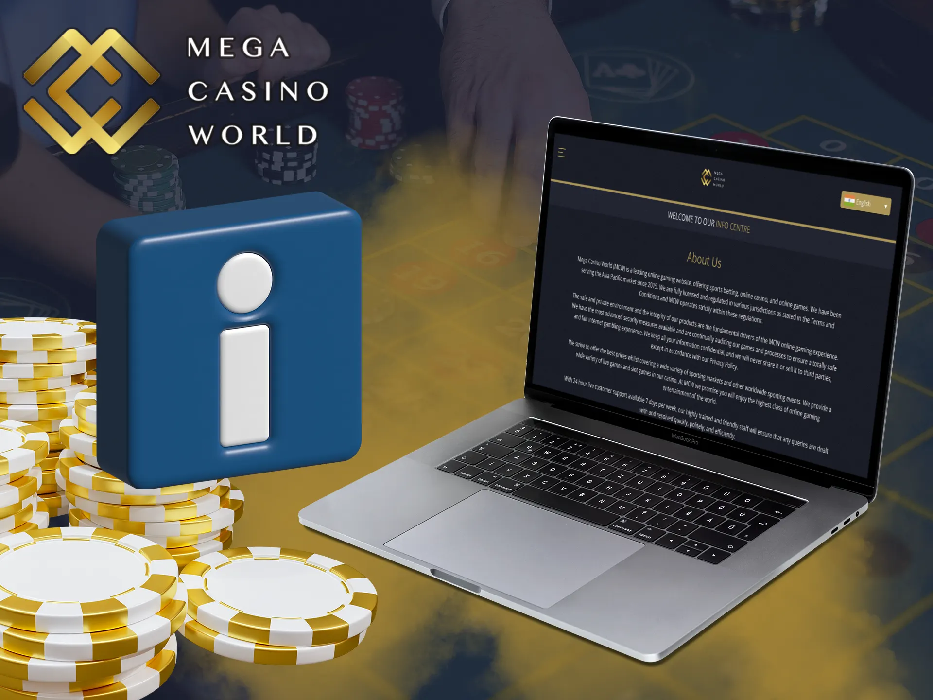 Mega Casino World is the largest entertainment provider in India that you can trust.