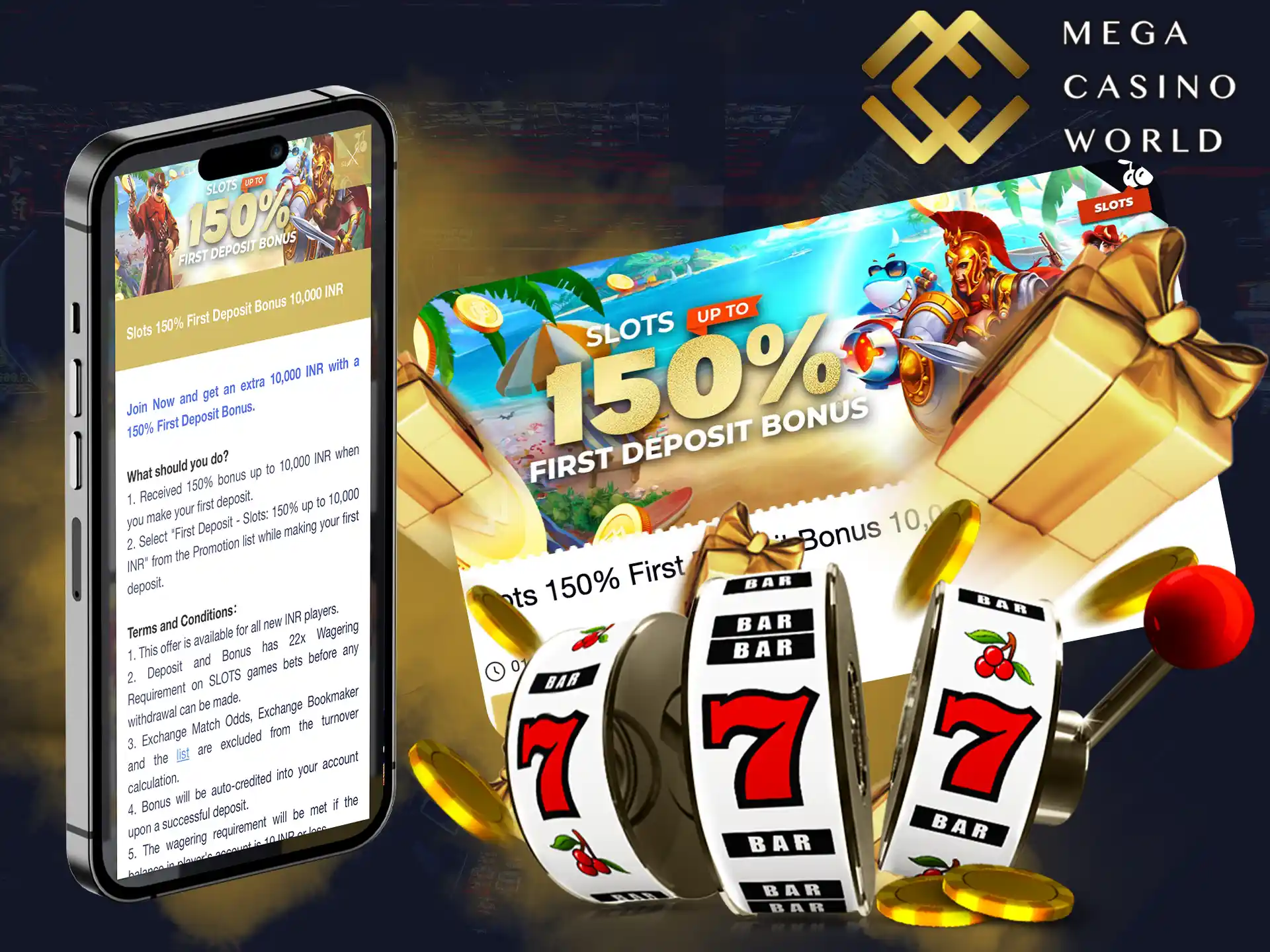 Slots lovers will appreciate the abundance of subracks that are from Mega Casino World.