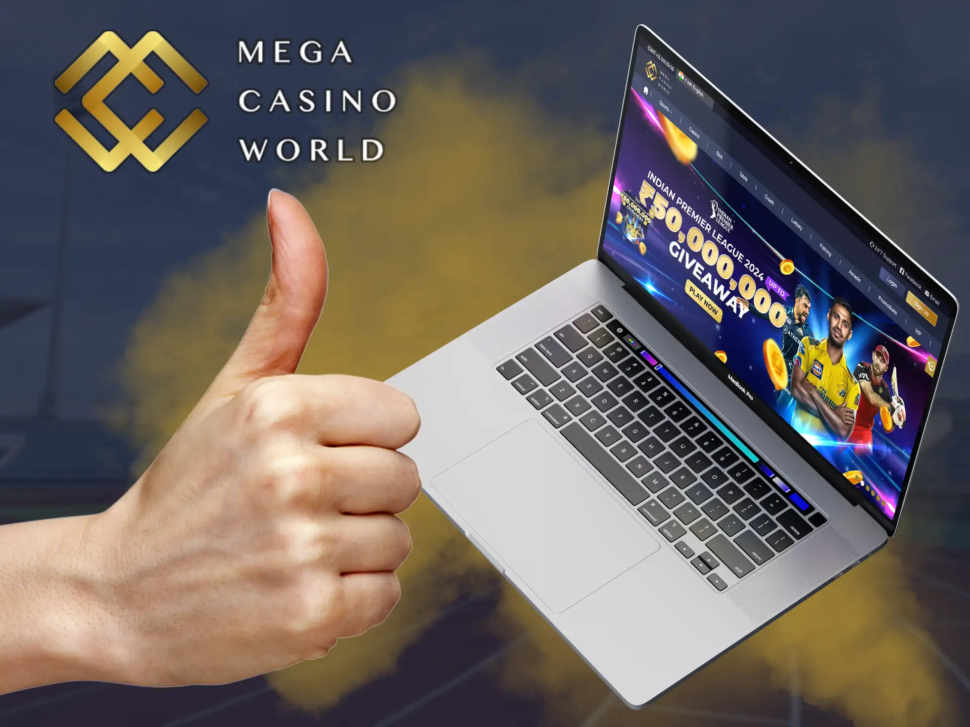 In Mega Casino World you enjoy betting and get dosage excitement of casino gaming.