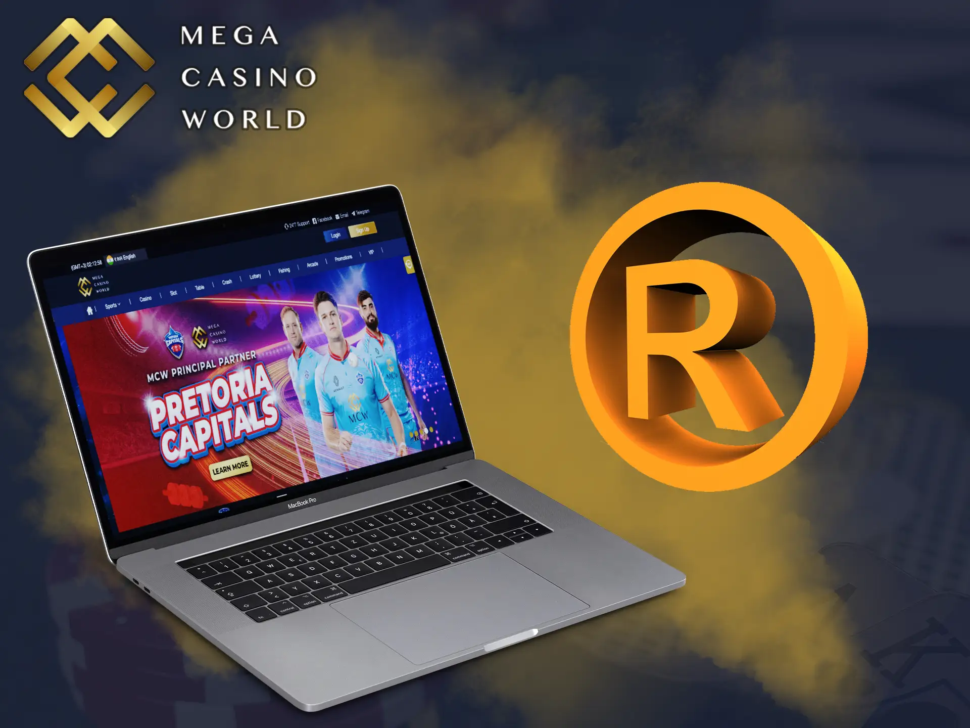 The Curaçao Commission has no ownership rights to the Mega Casino World brand.