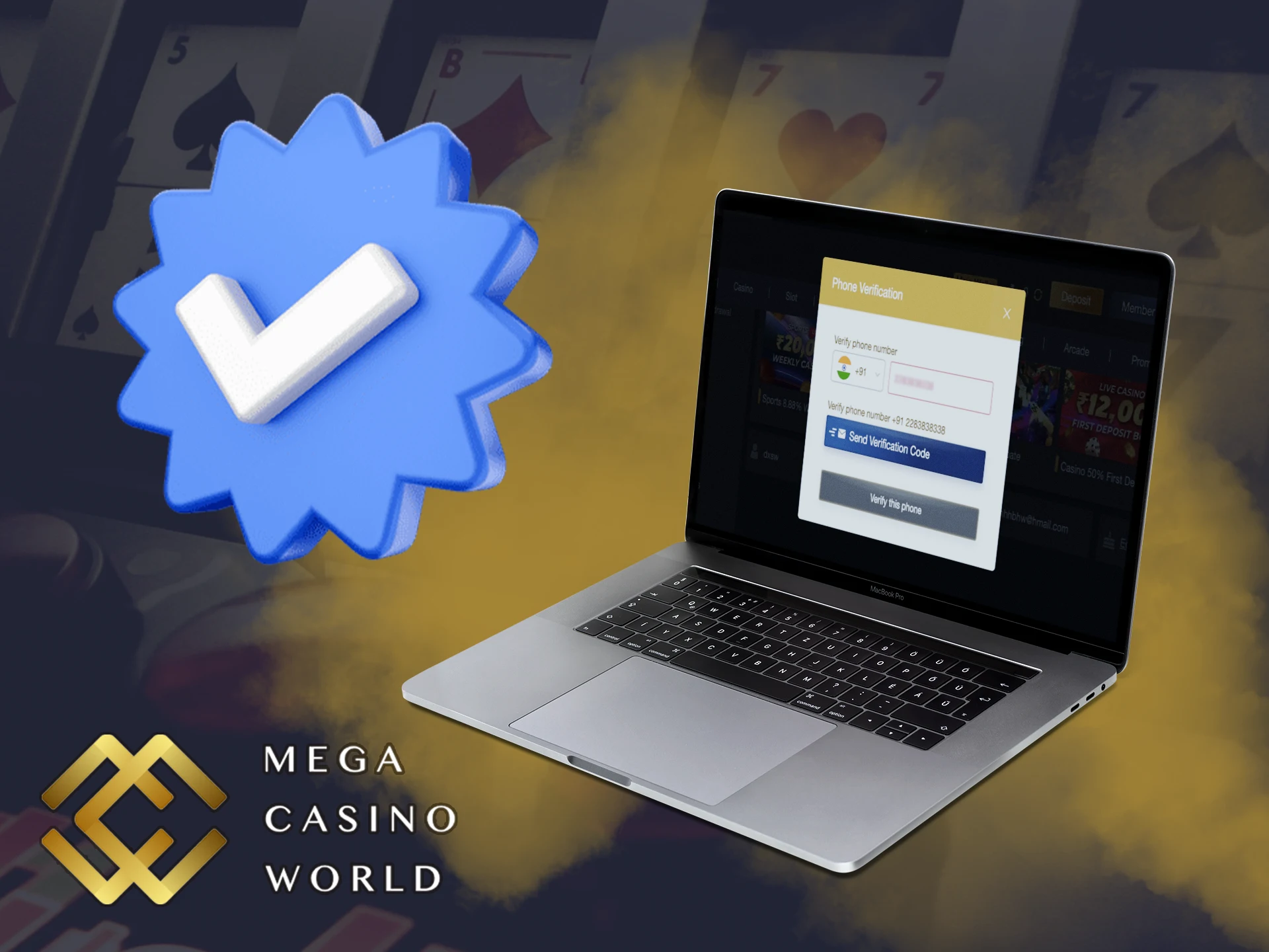 At Mega Casino World, this procedure is not mandatory, but can be initiated.