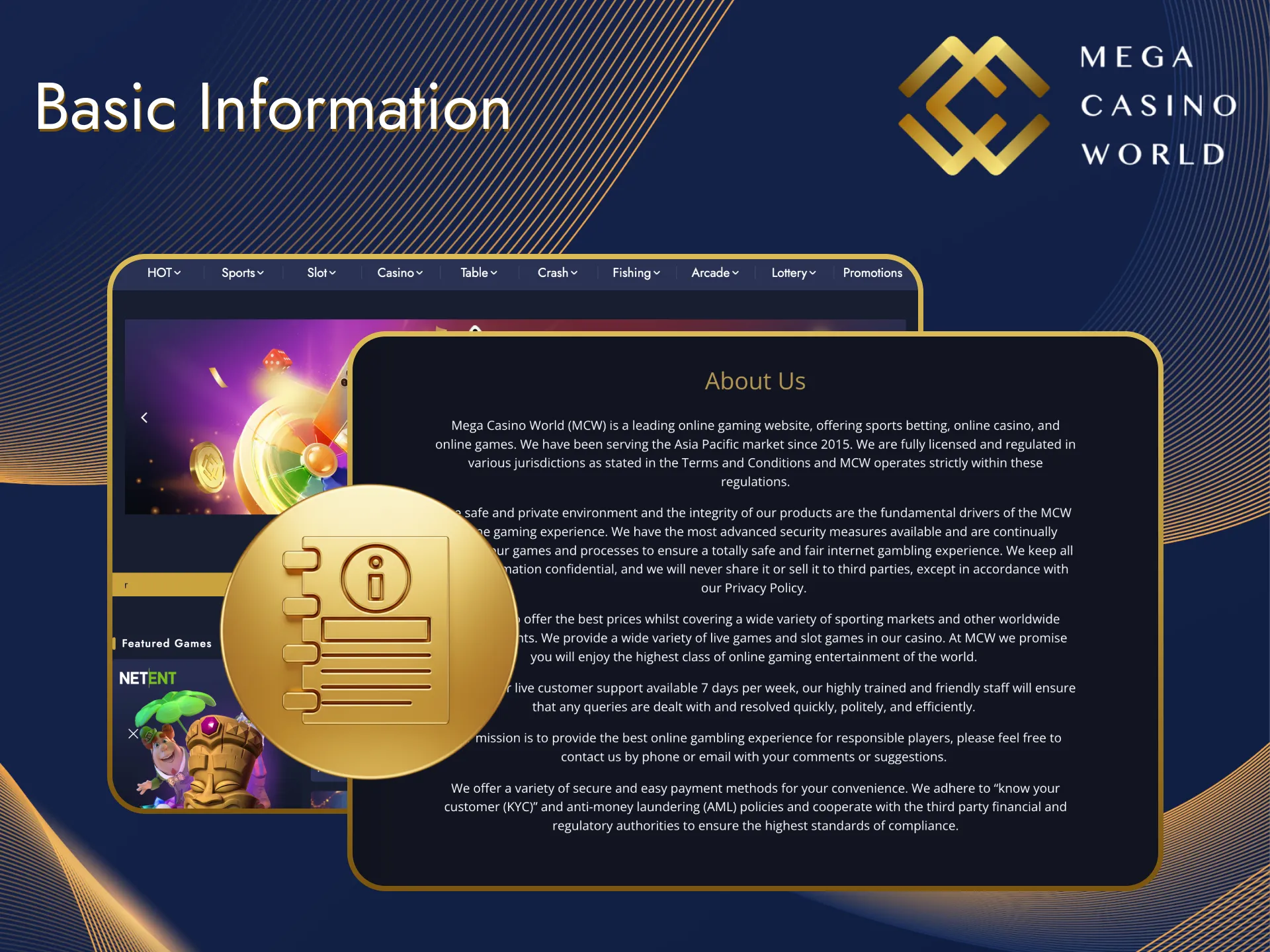 Mega Casino World is the largest entertainment provider in India that you can trust.